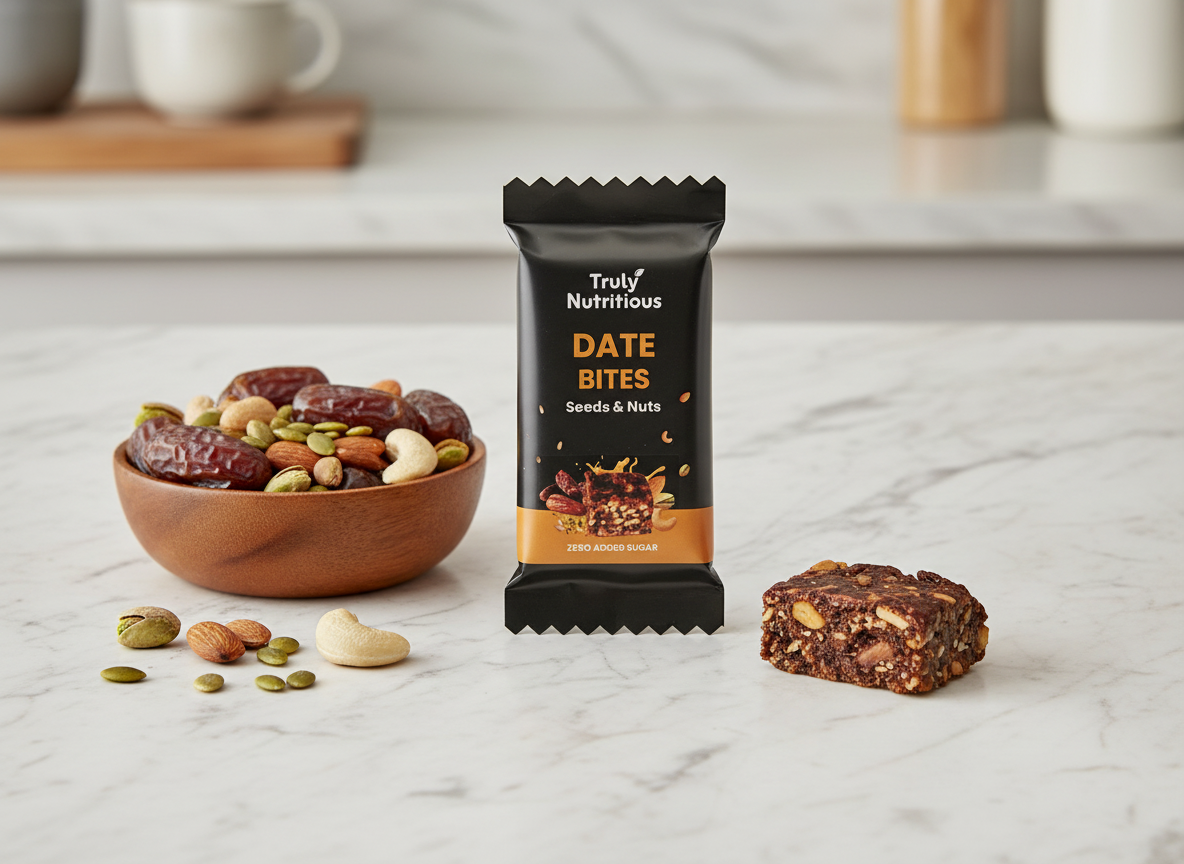 Truly Nutritious Date Bites - Seeds & Nuts - Image 3
